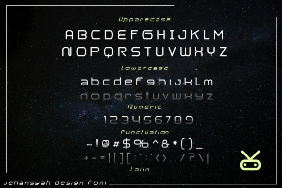 Galactic Monkey Font - Preview 4