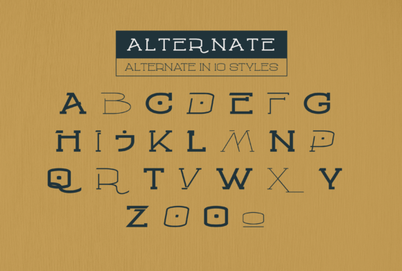Godan Font - Preview 2