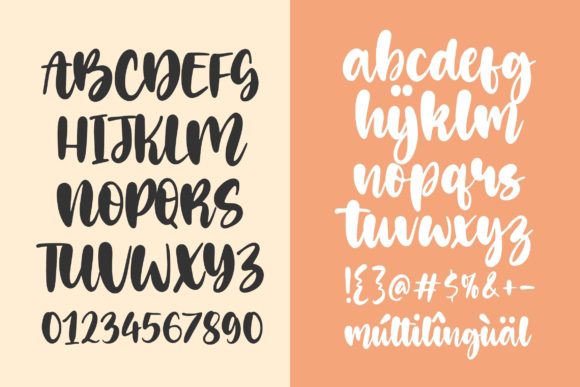 Golden Dates Font - Preview 5