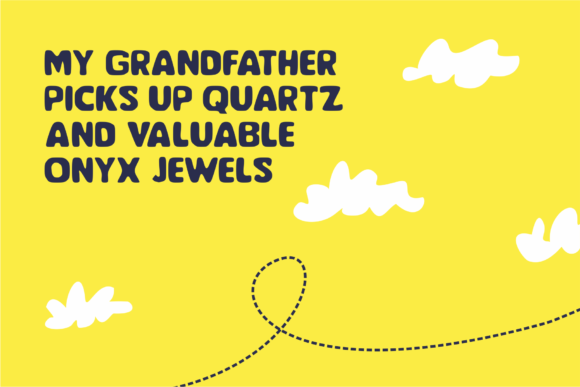 Groulette Font PNG with transparent background - Preview 1