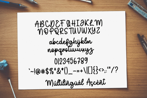 Hello Julia Font - Preview 5