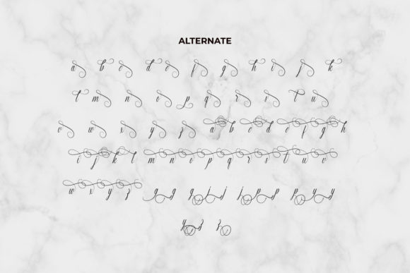 Louis Ahera Font PNG with transparent background - Preview 4