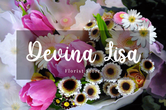 Love January Font PNG with transparent background - Preview 5