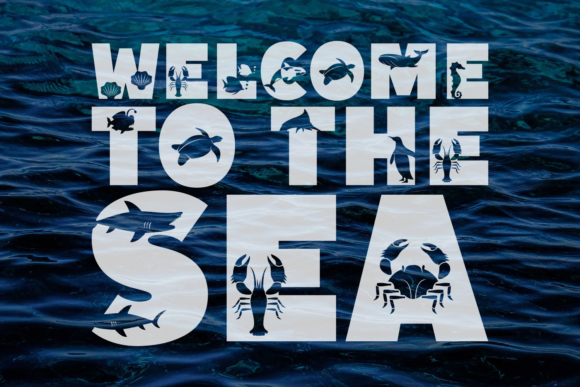 Made Sea Font PNG with transparent background - Preview 6