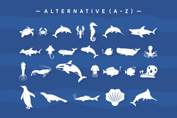Made Sea Font PNG with transparent background - Preview 5
