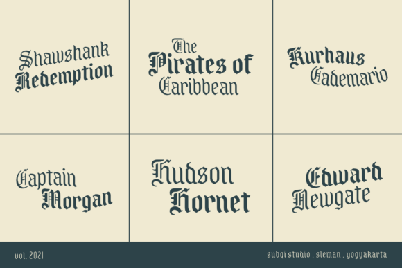 Royal Grande Font PNG with transparent background - Preview 3
