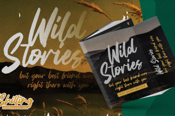 Shilling Font PNG with transparent background - Preview 1