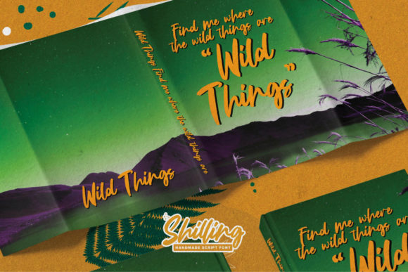 Shilling Font PNG with transparent background - Preview 3