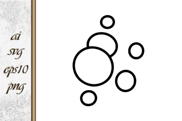 Sketch Water Bubble Icon Vector Graphic by IrynaShancheva · Creative ...