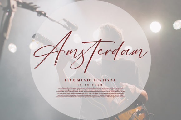 Antariskalia Signature Font - Preview 4