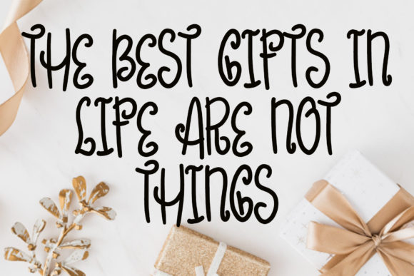 Christmas Sunshine Font - Preview 1