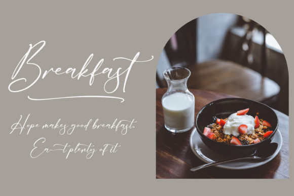 Delistaria Signature Font - Preview 3