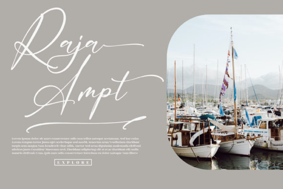 Delistaria Signature Font - Preview 6