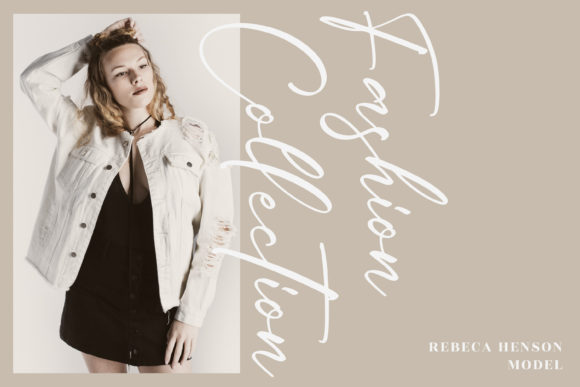 Delmate Fasteria Font - Preview 1