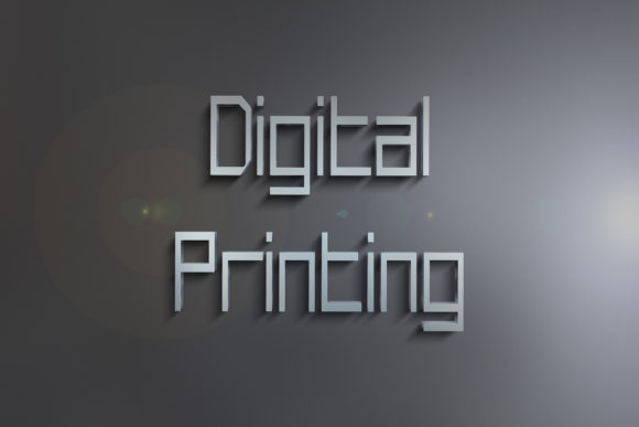 Digital Font - Preview 1