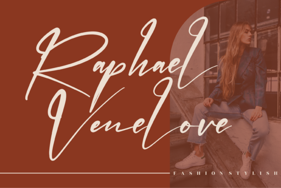 Dusty Peach Font PNG with transparent background - Preview 5