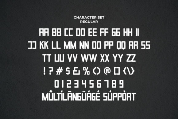 Evolutionary Font - Preview 3