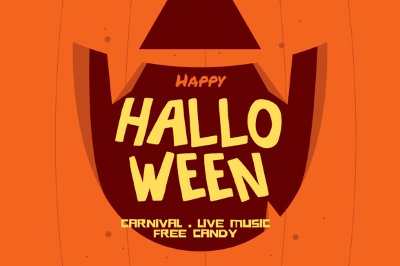 Flintstone Font - Preview 2