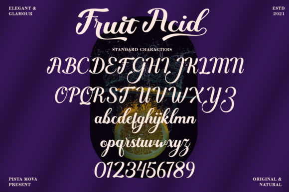 Fruit Acid Font - Preview 5