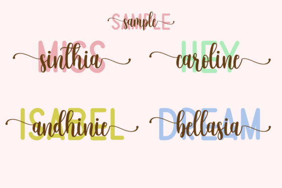 Hello Misley Font PNG with transparent background - Preview 1
