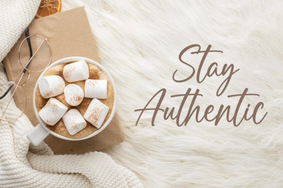 Hot Chocolate Font PNG with transparent background - Preview 4