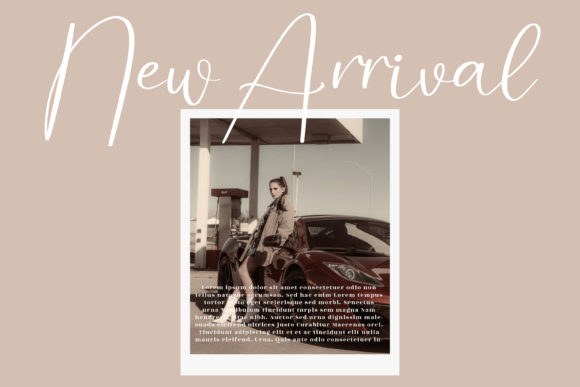 Jelystta Font PNG with transparent background - Preview 3