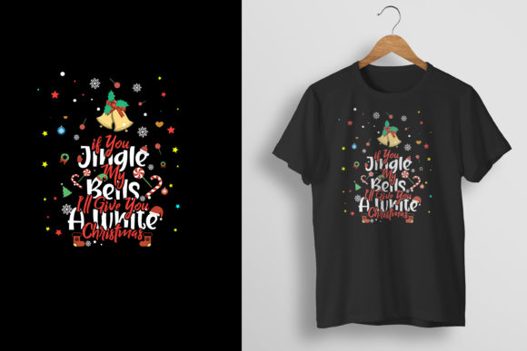 Jingle Bells White Christmas T-shirt