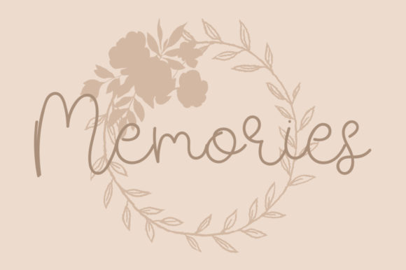Julia Girl Font PNG with transparent background - Preview 1