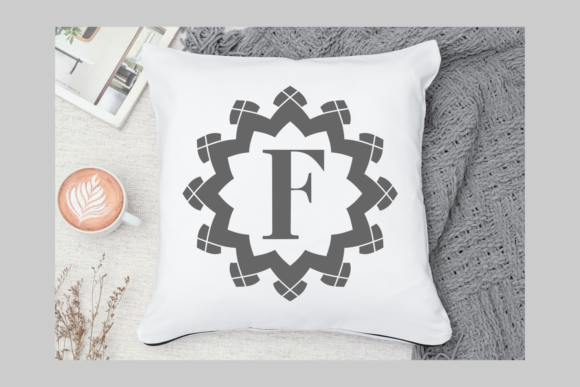 Monogram Dixones Font PNG with transparent background - Preview 1