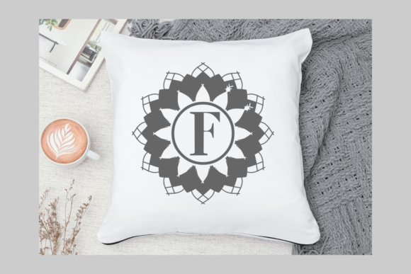 Monogram Jupiter Font PNG with transparent background - Preview 2