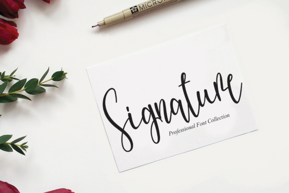 Rosallinda Font PNG with transparent background - Preview 1