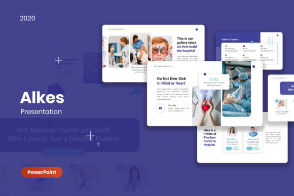 Preview of Alkes Medical PowerPoint Template