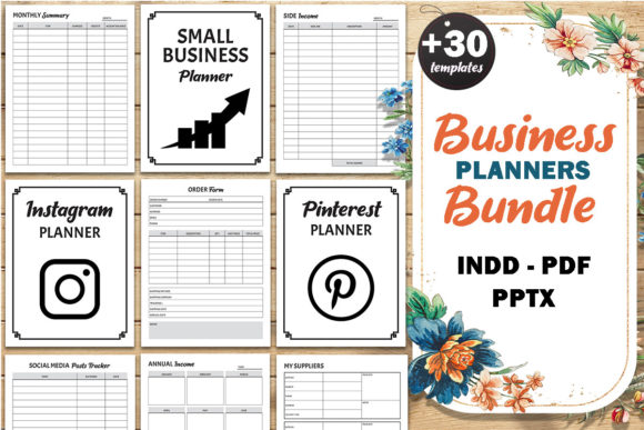 Small Business Planner Bundle Kdp Graphics