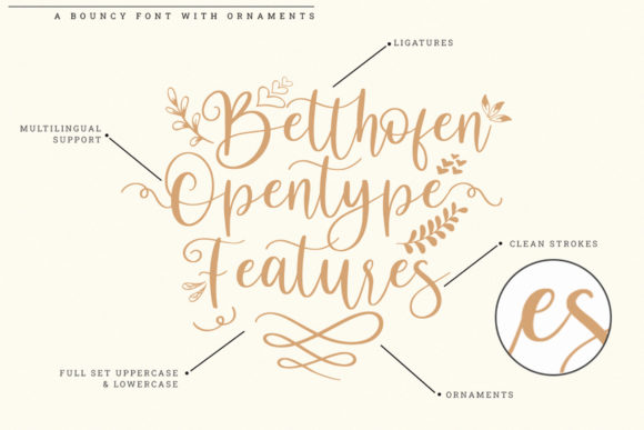 Betthofen Font - Preview 1