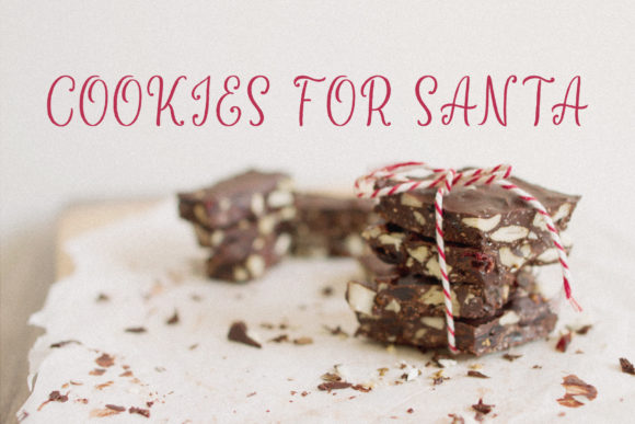 Holiday Spice Font PNG with transparent background - Preview 3