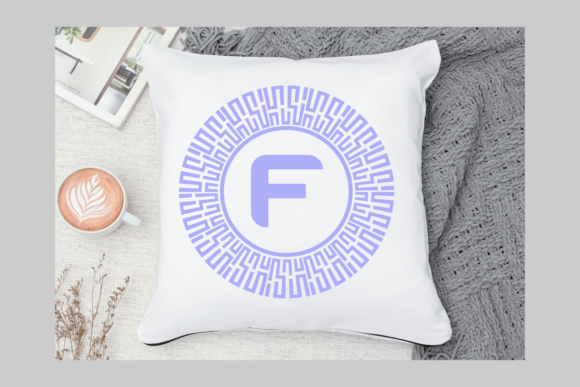 Monogram Digiera Font PNG with transparent background - Preview 2