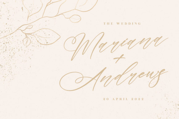 Ramanda Victoria Font PNG with transparent background - Preview 4