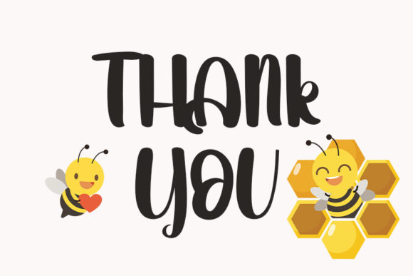Bee Friend Font - Preview 4