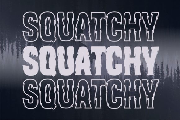 Bigfoot Font - Preview 6