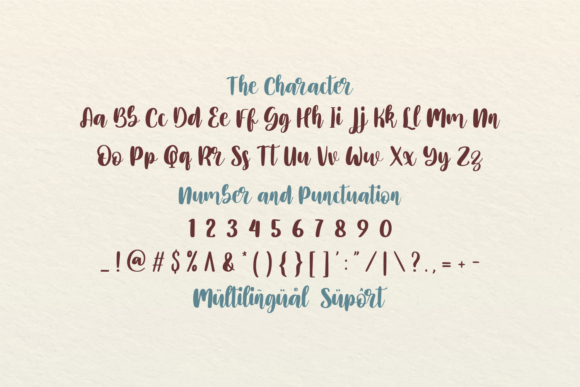 Biscuit Recipe Font - Preview 5