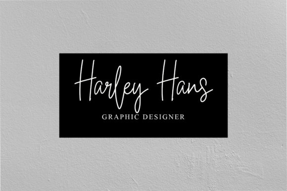 Black Pastel Font - Preview 1