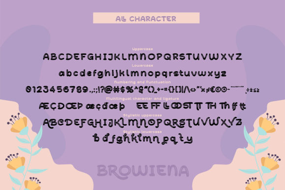 Browiena Font - Preview 5