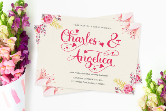 Cherrious Script Font - Preview 5