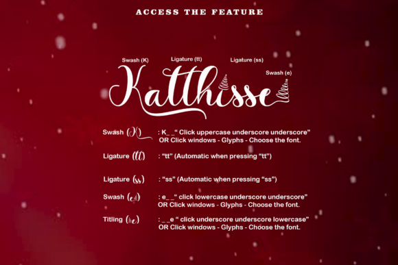 Christmas Glitter Font - Preview 5