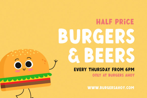 Fries and Shake Font - Preview 6