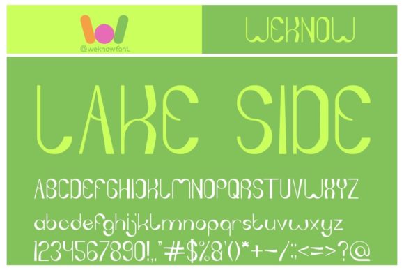 Game of Life Font font preview - 2