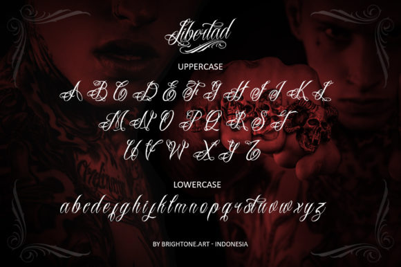 Libertad Font PNG with transparent background - Preview 1