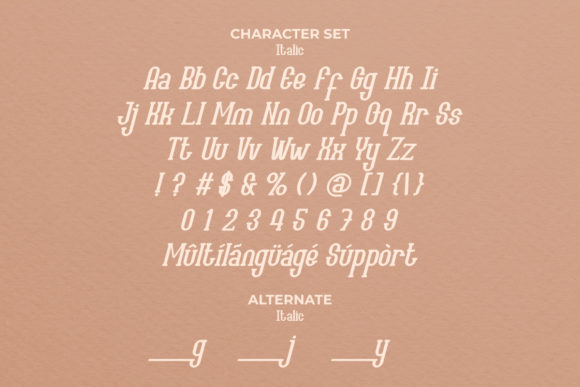 Maybury Font PNG with transparent background - Preview 6