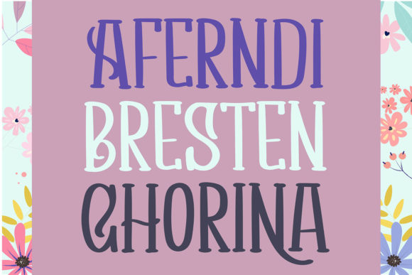 Monstira Font PNG with transparent background - Preview 3