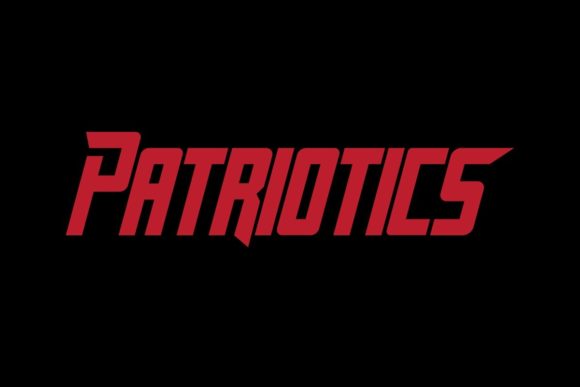 Patriotics Font PNG with transparent background - Preview 1